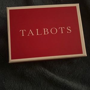 Talbots gold and black sequin earrings